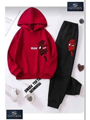 Sinser Teks Örümcek Adam Çocuk Alt Üst Takım