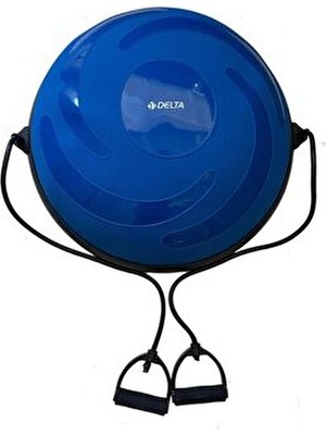 Delta Ultra Dura-Strong New Deluxe Model 62 cm Çap Bosu Ball Bosu Topu Pilates Denge Aleti (Pompalı)