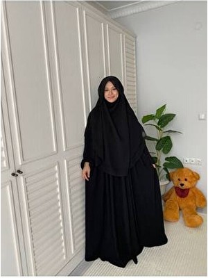 2 Katlı Gölgeli Oval Sufle Hac Umre Tesettür