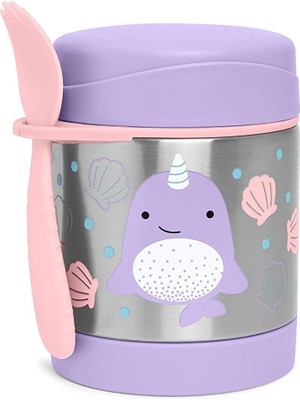 Zoo Paslanmaz Çelik Termos 325 ml Narwhal
