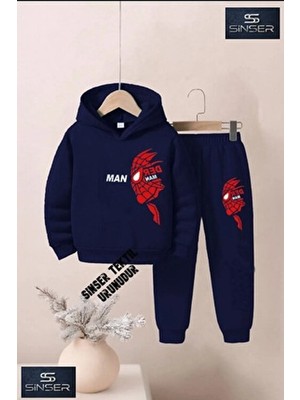 Sinser Teks Örümcek Adam Çocuk Alt Üst Takım