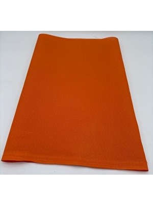 kumasfabrik 120 cm x 50 cm Pamuk Astarlık Kumaş/çanta Astarı-Turuncu