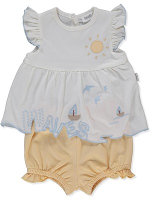 Bebetto Pike Şort 2li Takım (Brave Waves) Sarı