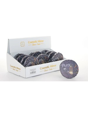 Eco Port Taşlı Istanbul Tasarımı El Aynası Ince ALK2480