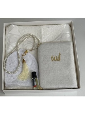 Life Styling Erkek Bohça Seti , Damat Bohçası Seti , Damat Seti , Seccade , Çeyizlik Seccade Seti