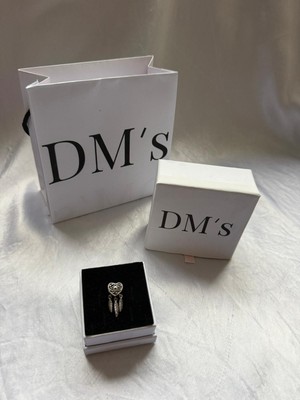 DMs Silver 3 Yaprak Düş Kapanı Gümüş Charm'ı