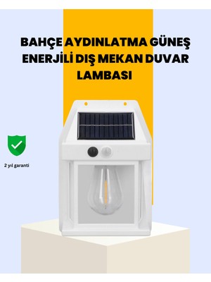 Tgzm Sensörlü Solar LED Dış Duvar Aydınlatma - TG0012-2RFGT7