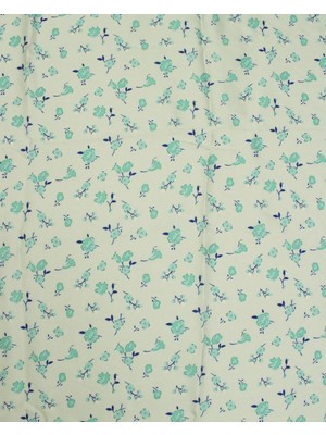 Sardo Kumaş Çiçek Desenli Dijital Baskılı Şifon Saten Kumaş / En 1,50 cm - Elbise , Perde ve Kırlent