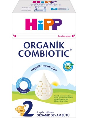 Nessiworld 2 Organik Combiotic Bebek Sütü 800 gr