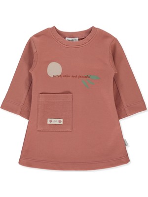 Bebetto Üç Ip Elbise (Feel) Nar Çiçeği