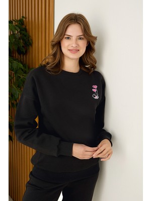 Nightlove Kadın Uzun Kollu Eşofman Takımı