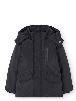 Boboli Erkek Çocuk Kapak Cepli Mont