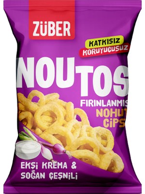 Nos Fırın Nohut Cipsi 55 gr Ekşi Krema ve Soğan