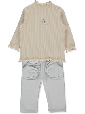 Bebetto Kaşkorse Sweat 2li Takım (So Sweet) Gri