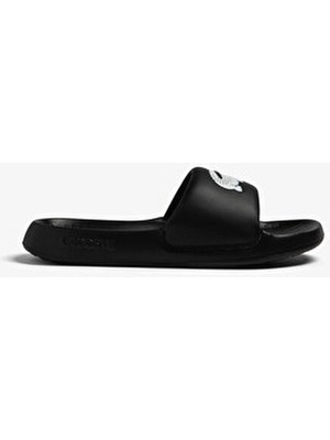 Lacoste Croco 1.0 Kadın Siyah Terlik