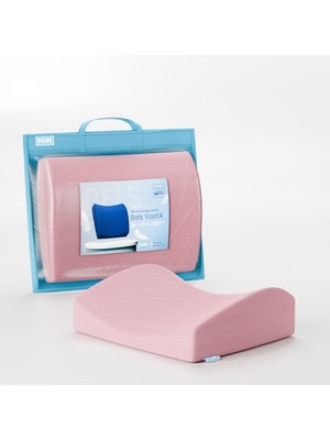 Visco Bel Destek Yastığı 40X34X12, Ortopedik Sırt ve Bel Konforu