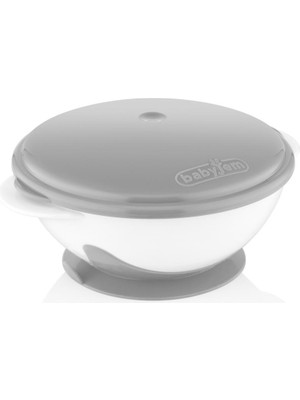 Vakumlu Mama Tabağı 565 Gri