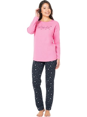 Us Polo Kadın Uzun Kol Pijama Takım 20140