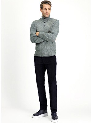 Kiğılı 6 Drop Regular Fit Standart Kesim Pamuk Kadife Pantolon