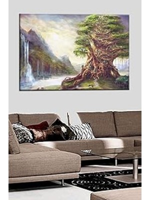 Mgi Design Yaşam Ağacı. Talya Tablo. Sür, Soyut, Manzara, Atatürk, Rönesans Van Gogh Salvador Dali Picasso