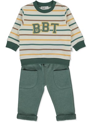 Iki Ip Sweat 2li Takım (Bebetto Boy Team) Yeşil
