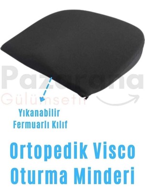 Konforlu Ortopedik Oturma Minderi, Sağlıklı ve Destekleyici Kullanım
