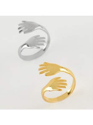 El Figürlü Lüx Eklem Yüzük