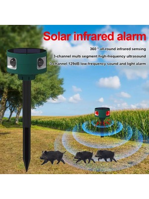 SP Egonex Güneş Enerjili Ultrasonik Hayvan Kovucu EG-26948