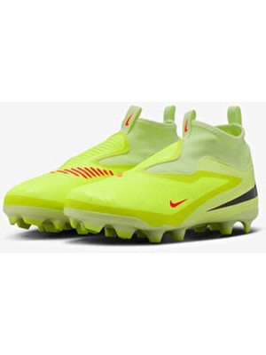 Nike Jr. Phantom 6 High Academy Çok Amaçlı Futbol Kramponları (Dar Kalıp)