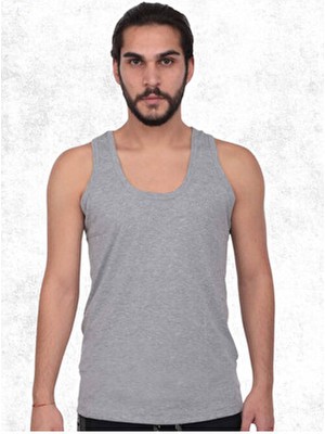 Tutku Erkek 6'lı %100 Pamuk Ribana Atlet