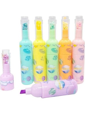 Art Tone Maxx Fosforlu Highlighter Kalem MX-2342 Mini Space Şişe 6 Renk