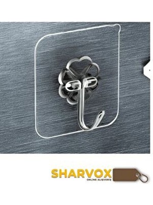  1 adet şeffaf yapışkanlı duvar askısı – kendinden yapışkanlı güçlü kanca | mutfak & banyo