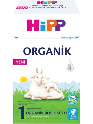 P 1 Organik Keçisütü Bazlı Bebek Sütü 400 gr