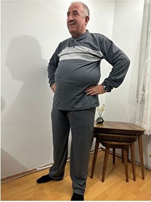 Şipka %100 Pamuklu Süprem Erkek Büyük Beden Pijama Takımı 835