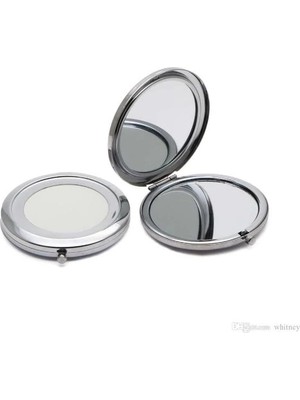 Eco Port Cep Aynası Gümüş Renk MZ-130