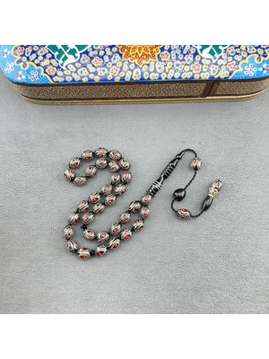 Özel El Işlemesi Telkari ve Mercan Detaylı Kuka Tespih