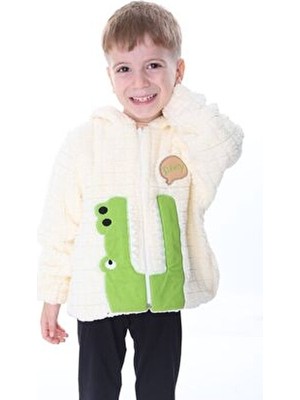 Aden Kids 1-5 Yaş Kız/erkek Çocuk Peluş Kareli Hırka - Iç Astarlı, Yumuşak ve Sıcak Tasarım