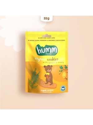 Organik Ballı ve Kinoalı Kurabiye 55 gr