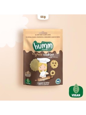 Organik Tahinli ve Pekmezli Vegan Kurabiye 55 gr