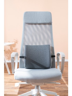 Ortopedik Sünger Bel Yastığı, Ofis ve Araba Için Destek Minderi