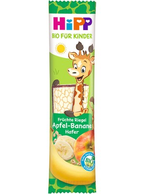 Organik Yulaﬂı Elmalı Muzlu Meyve Barı 20 gr