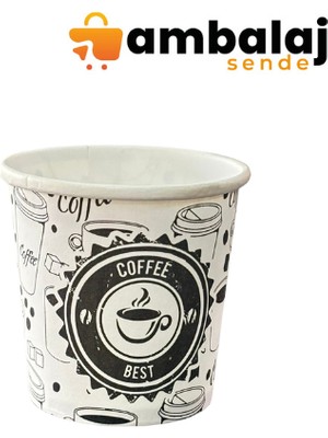 AmbalajSende 2,5oz Karton Bardak (50'li)