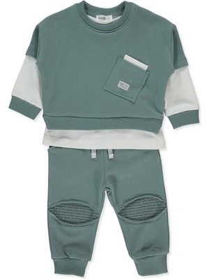 Bebetto Iki Ip Pantolon 2li Takım (Magıc Star) Yeşil