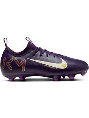 Nike Genç Krampon Mercurial Jr Zoom Vapor 16 Acad Km Fg/mg Siyah Bağcıklı Çocuk Ayakkabı