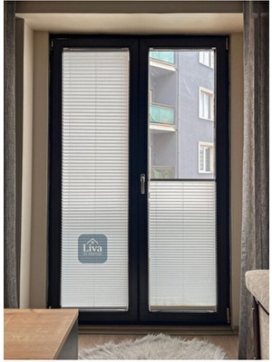Liva Ev Dünyası Plise Perde | Cam Balkon & Pimapen Uyumlu | Işık Geçirgen | Ölçüye Özel Üretim | Kolay Montaj