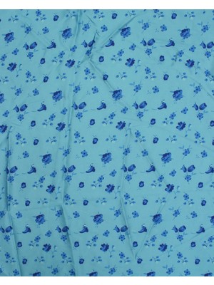 Sardo Kumaş Çiçek Desenli Dijital Baskılı Şifon Saten Kumaş / En 1,50 cm - Elbise , Perde ve Kırlent