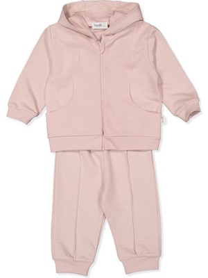 Bebetto Iki Ip Hırka 2li Takım (You Are) Pembe