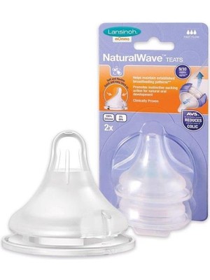 Wave Biberon Emziği Hızlı Akış 2li