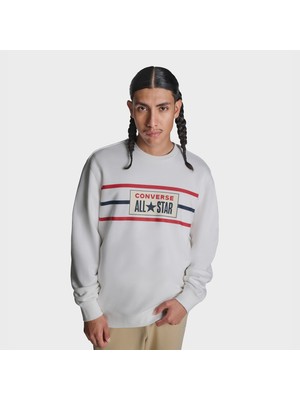 Converse Erkek Beyaz Sweatshirt.wht