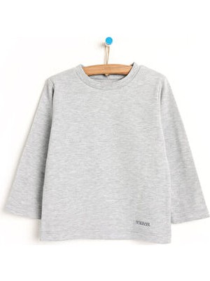 Ebebek Hello Baby Hellobaby Basic Balıkçı Interlok Sweatshirt Unisex